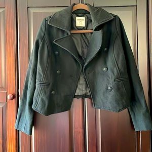 Old Navy Small Black Peacoat